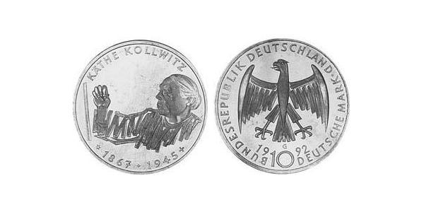 10 Mark Allemagne (1990 - ) Argent 