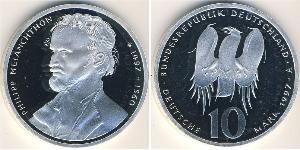 10 Mark Germania Argento 