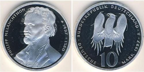 10 Mark Germania Argento 