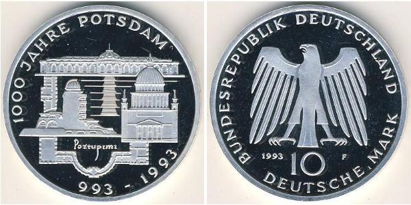 10 Mark Germania Argento 