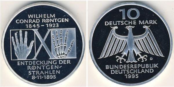 10 Mark Germania Argento 