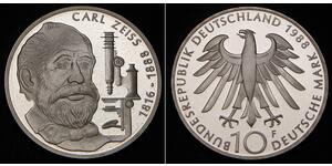 10 Mark Germania Ovest (1949-1990) Argento 