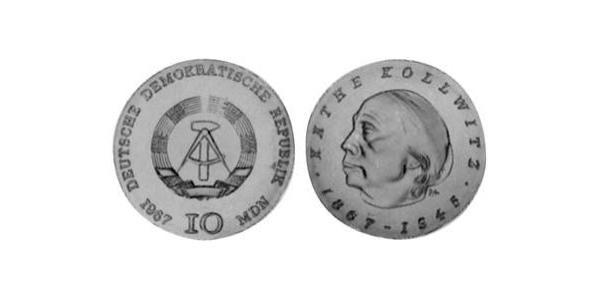 10 Mark Repubblica Democratica Tedesca (1949-1990) Argento 