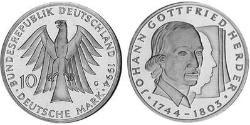 10 Mark Repubblica Federale di Germania (1990 - ) Argento 