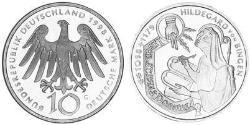 10 Mark Repubblica Federale di Germania (1990 - ) Argento 