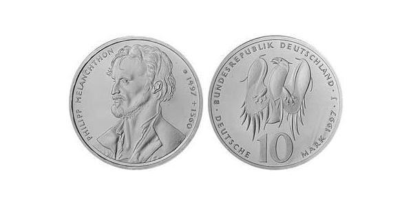 10 Mark Repubblica Federale di Germania (1990 - ) Argento 