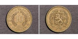 10 Mark Finnland (1917 - ) Bronze/Aluminium 
