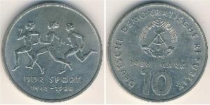 10 Mark German Democratic Republic (1949-1990) Copper/Nickel 