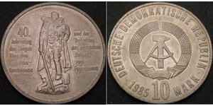 10 Mark German Democratic Republic (1949-1990) Copper/Nickel 