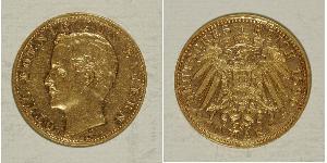 10 Mark Königreich Bayern (1806 - 1918) Gold Otto (Bayern)(1848 – 1916)