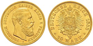 10 Mark Königreich Preußen (1701-1918) Gold Friedrich Wilhelm III (1770 -1840)