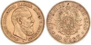 10 Mark Königreich Preußen (1701-1918) Gold Friedrich Wilhelm III (1770 -1840)