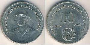 10 Mark Deutsche Demokratische Republik (1949-1990) Kupfer/Nickel 