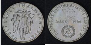 10 Mark Deutsche Demokratische Republik (1949-1990) Kupfer/Nickel 