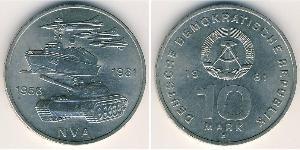 10 Mark Deutsche Demokratische Republik (1949-1990) Kupfer/Nickel 