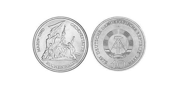 10 Mark República Democrática Alemana (1949-1990) Níquel/Cobre 