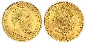10 Mark Royaume de Prusse (1701-1918) Or Frédéric-Guillaume III de Prusse (1770 -1840)