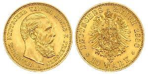 10 Mark Regno di Prussia (1701-1918) Oro Federico Guglielmo III di Prussia  (1770 -1840)