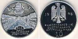 10 Mark Alemania Plata 