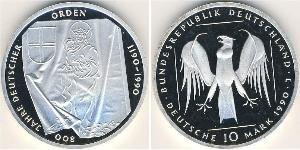 10 Mark Alemania Plata 