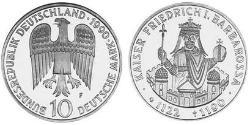 10 Mark Bundesrepublik Deutschland  (1990 - ) Silber 