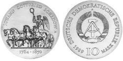 10 Mark Deutsche Demokratische Republik (1949-1990) Silber 