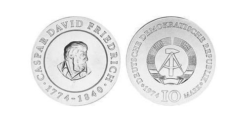 10 Mark Deutsche Demokratische Republik (1949-1990) Silber 