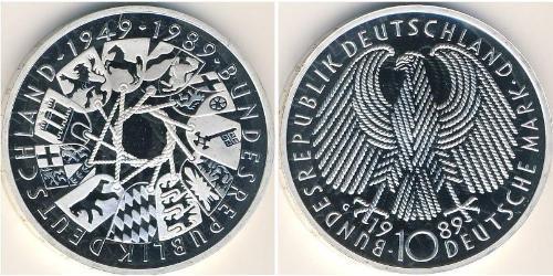 10 Mark Deutschland Silber 