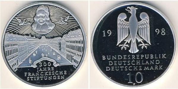 10 Mark Deutschland Silber 
