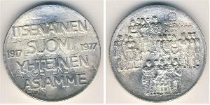 10 Mark Finnland (1917 - ) Silber 