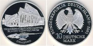 10 Mark Federal Republic of Germany (1990 - ) Silver 