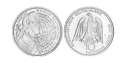 10 Mark Federal Republic of Germany (1990 - ) Silver 