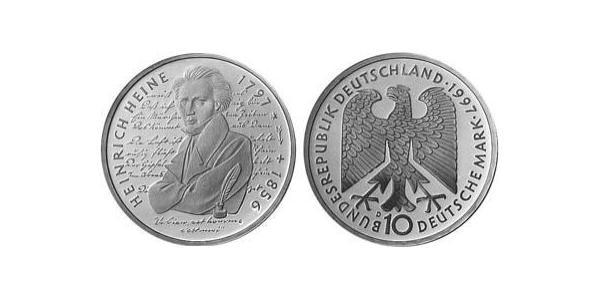 10 Mark Federal Republic of Germany (1990 - ) Silver 