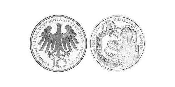 10 Mark Federal Republic of Germany (1990 - ) Silver 