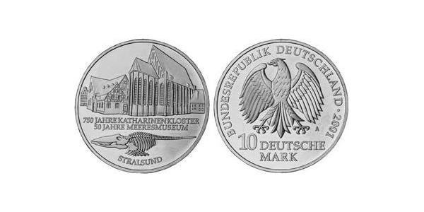 10 Mark Federal Republic of Germany (1990 - ) Silver 