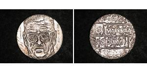 10 Mark Finland (1917 - ) Silver Juho Kusti Paasikivi