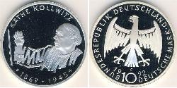 10 Mark Germany Silver 