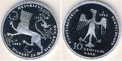 10 Mark Germany Silver 