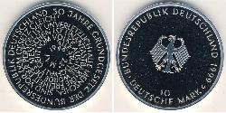 10 Mark Germany Silver 