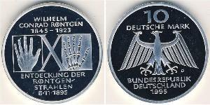 10 Mark Germany Silver 