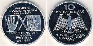 10 Mark Germany Silver 