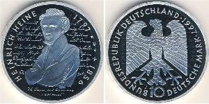 10 Mark Germany Silver 