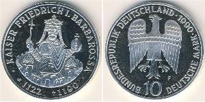 10 Mark Germany Silver 