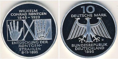 10 Mark Germany Silver 