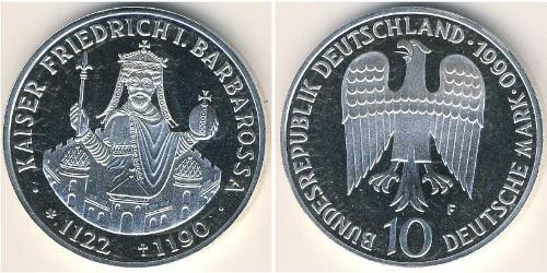 10 Mark Germany Silver 