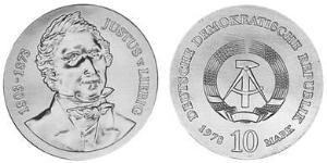 10 Mark 東德 (1949 - 1990) 銀 