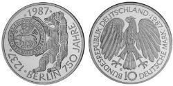 10 Mark 西德 (1949 - 1990) 銀 