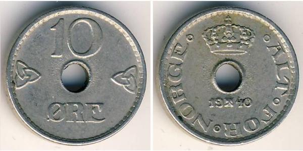 10 Ore Norway Copper/Nickel 