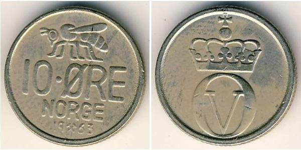 10 Ore Norway Copper/Nickel 