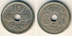 10 Ore Dänemark Kupfer/Nickel 